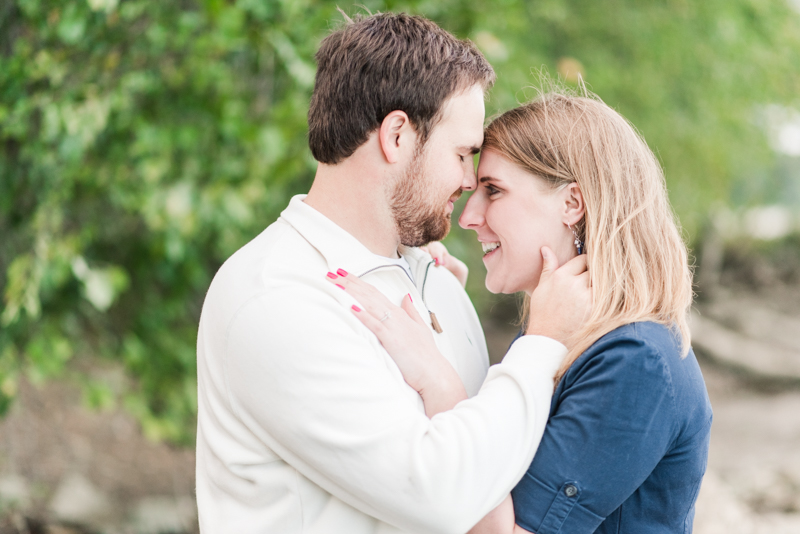 Wedding Photographers in Maryland Susquehanna State Park Engagement Session Sunset