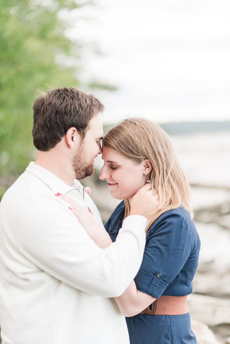 Wedding Photographers in Maryland Susquehanna State Park Engagement Session Sunset