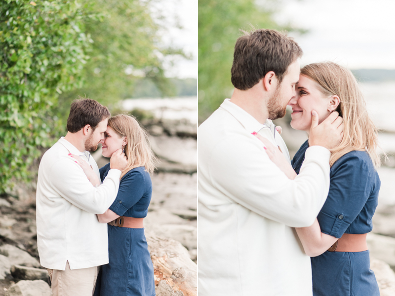 Wedding Photographers in Maryland Susquehanna State Park Engagement Session Sunset
