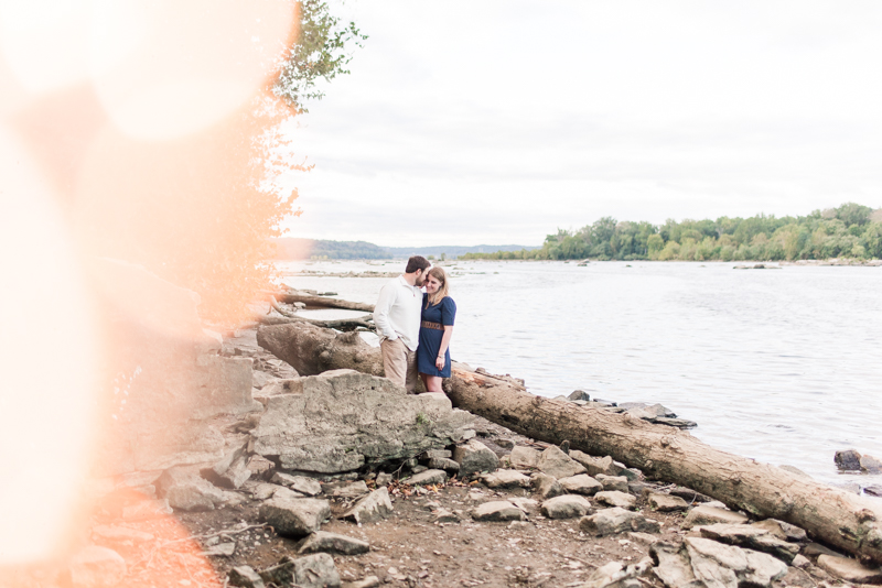 Wedding Photographers in Maryland Susquehanna State Park Engagement Session Sunset