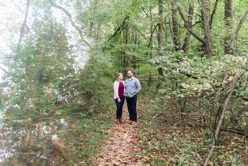 Wedding Photographers in Maryland Susquehanna State Park Engagement Session Sunset