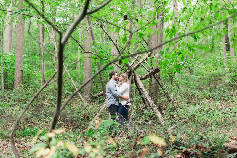 Wedding Photographers in Maryland Susquehanna State Park Engagement Session Sunset