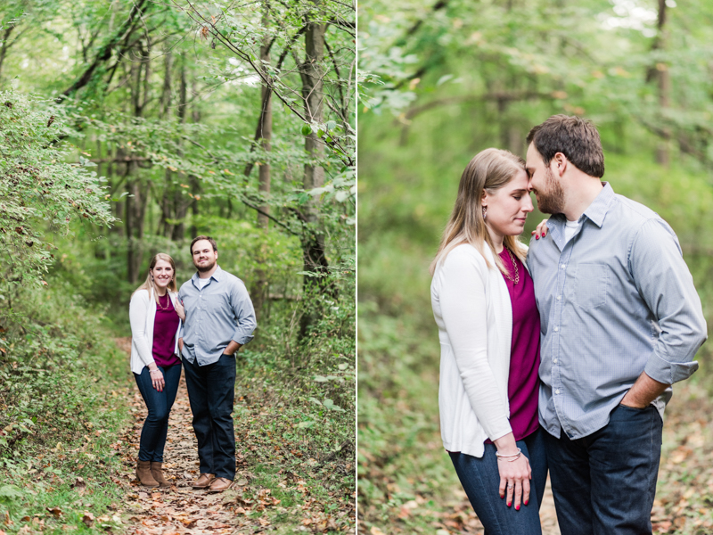 Wedding Photographers in Maryland Susquehanna State Park Engagement Session Sunset