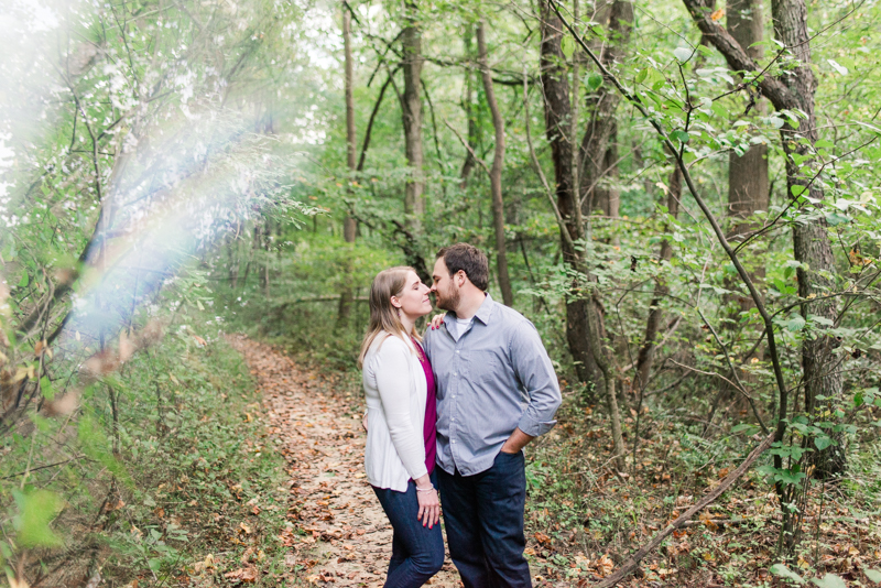 Wedding Photographers in Maryland Susquehanna State Park Engagement Session Sunset