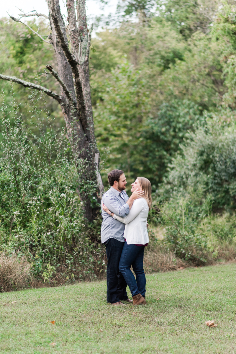 Wedding Photographers in Maryland Susquehanna State Park Engagement Session Sunset