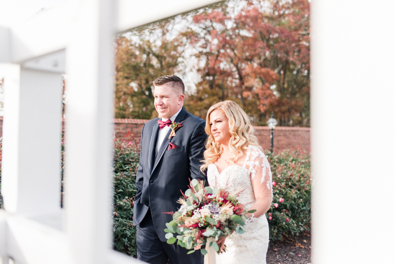 Wedding Photographers in Maryland Dulany's Overlook Frederick November