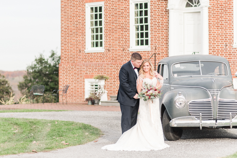 Wedding Photographers in Maryland Dulany's Overlook Frederick November