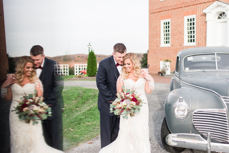 Wedding Photographers in Maryland Dulany's Overlook Frederick November