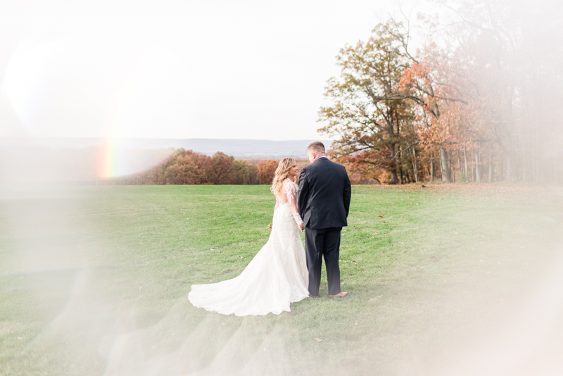 Wedding Photographers in Maryland Dulany's Overlook Frederick November