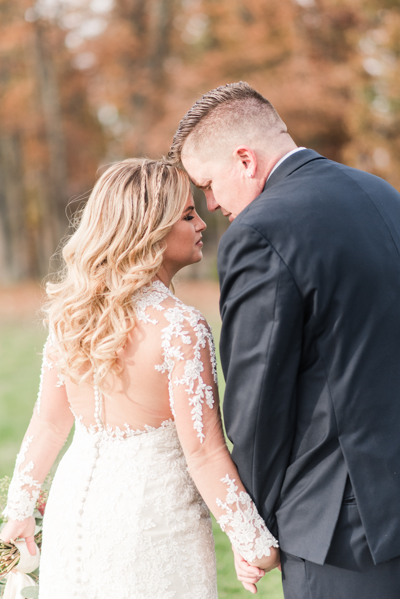 Wedding Photographers in Maryland Dulany's Overlook Frederick November