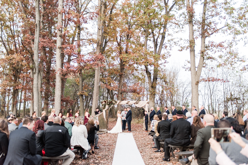 Wedding Photographers in Maryland Dulany's Overlook Frederick November