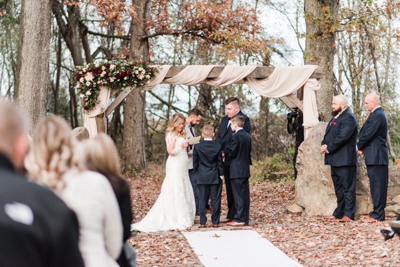 Wedding Photographers in Maryland Dulany's Overlook Frederick November