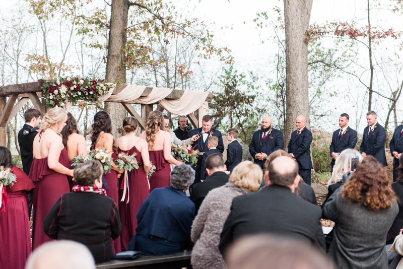 Wedding Photographers in Maryland Dulany's Overlook Frederick November