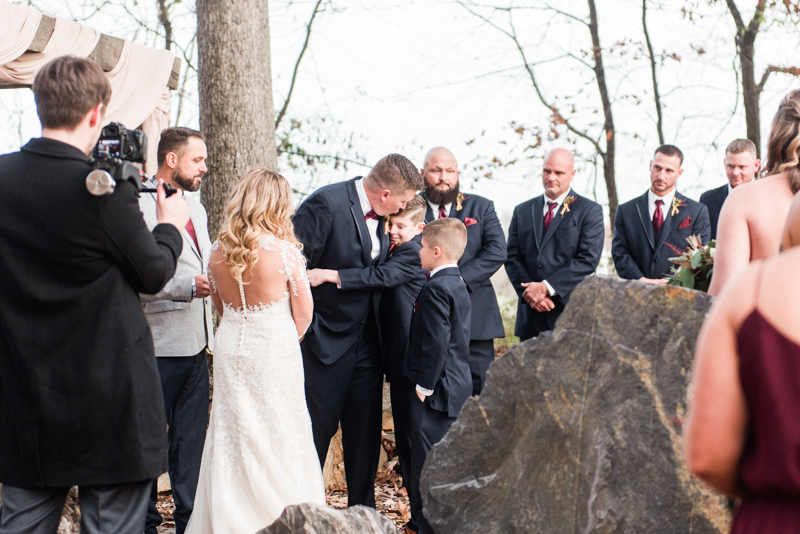 Wedding Photographers in Maryland Dulany's Overlook Frederick November