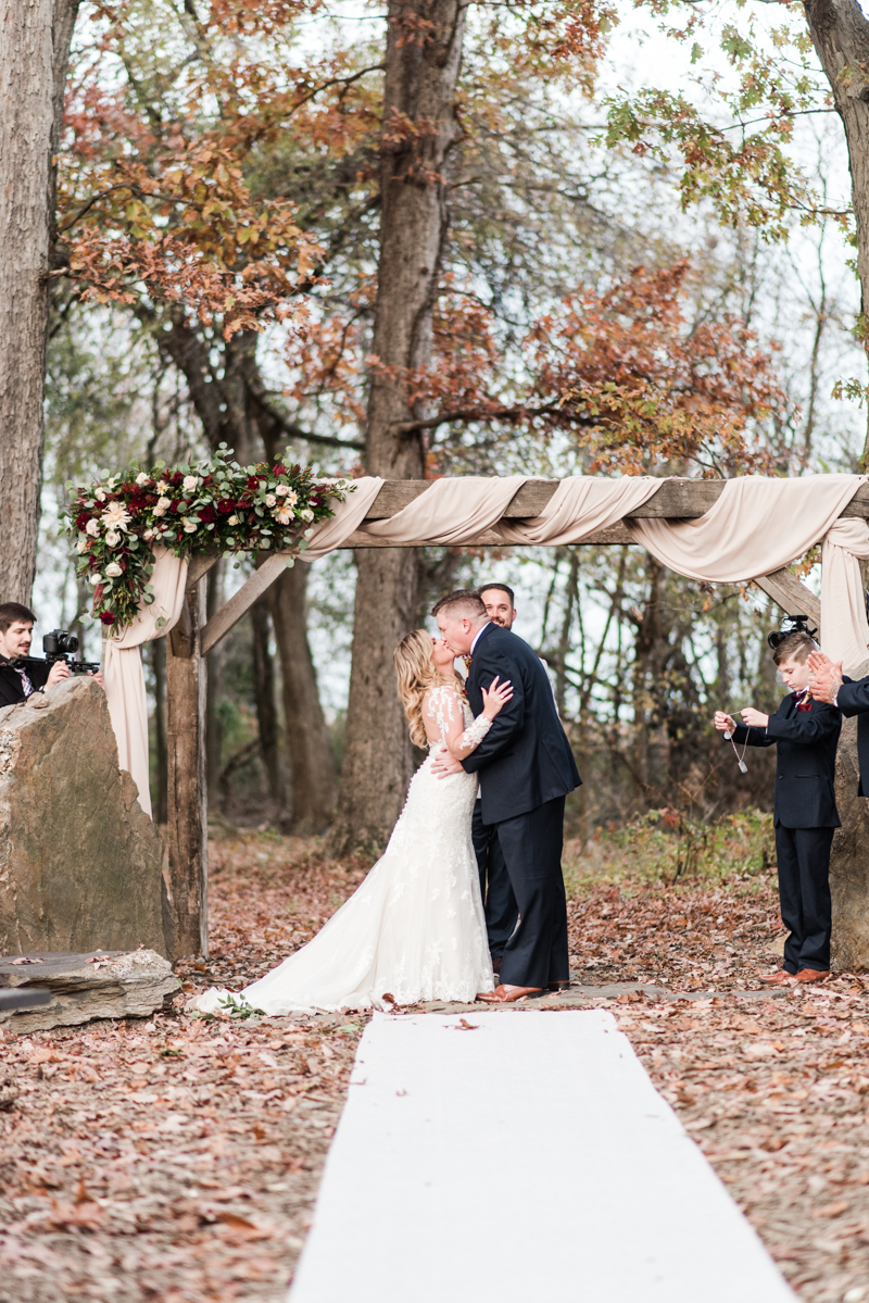 Wedding Photographers in Maryland Dulany's Overlook Frederick November