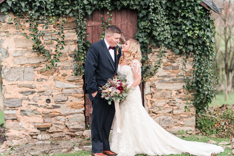 Wedding Photographers in Maryland Dulany's Overlook Frederick November