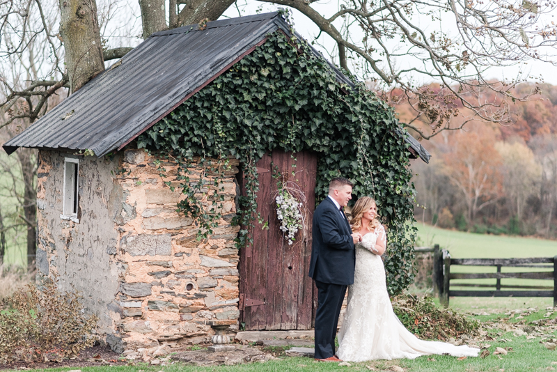 Wedding Photographers in Maryland Dulany's Overlook Frederick November