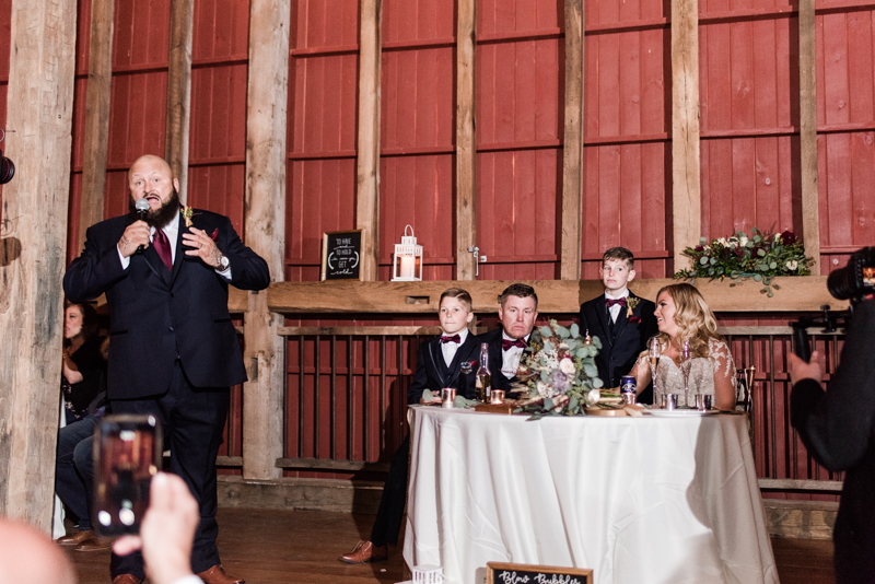 Wedding Photographers in Maryland Dulany's Overlook Frederick November