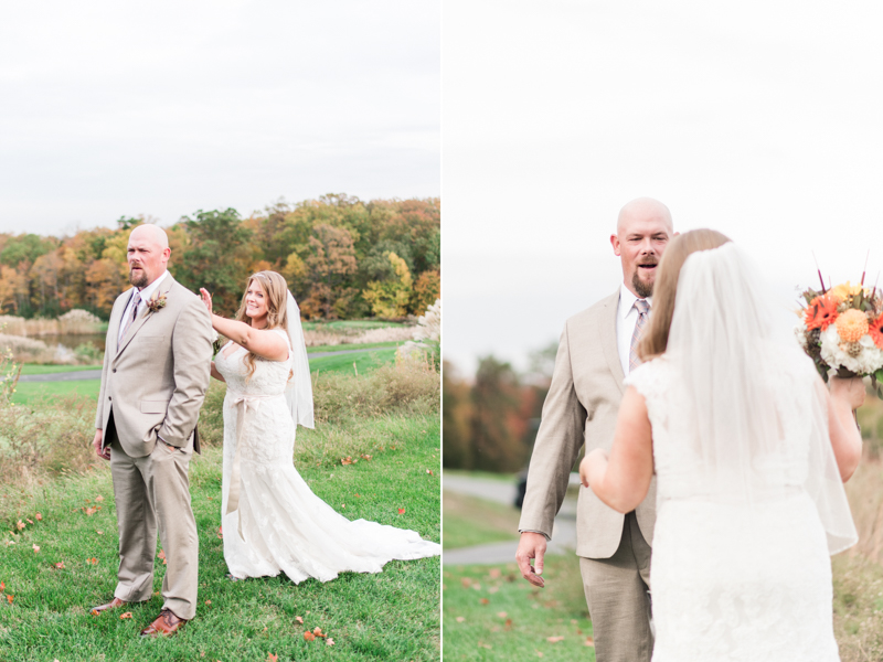 Wedding Photographers in Maryland Mountain Branch Golf Club