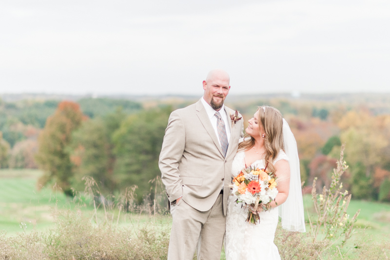 Wedding Photographers in Maryland Mountain Branch Golf Club