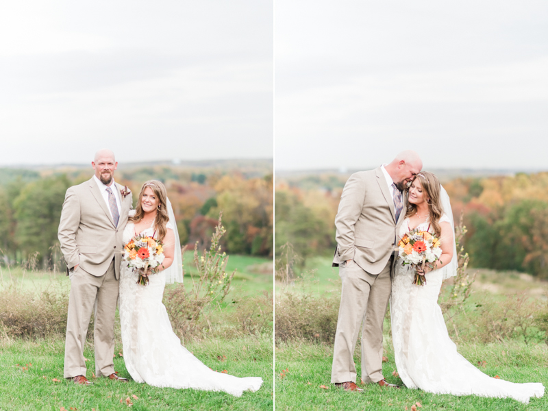 Wedding Photographers in Maryland Mountain Branch Golf Club