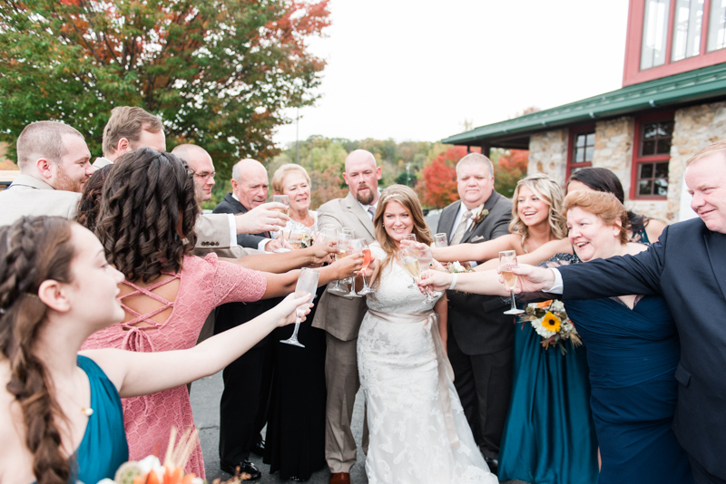 Wedding Photographers in Maryland Mountain Branch Golf Club