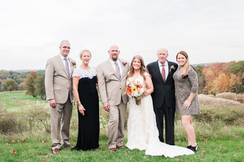 Wedding Photographers in Maryland Mountain Branch Golf Club