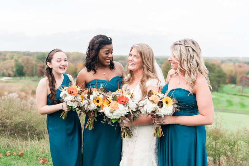 Wedding Photographers in Maryland Mountain Branch Golf Club