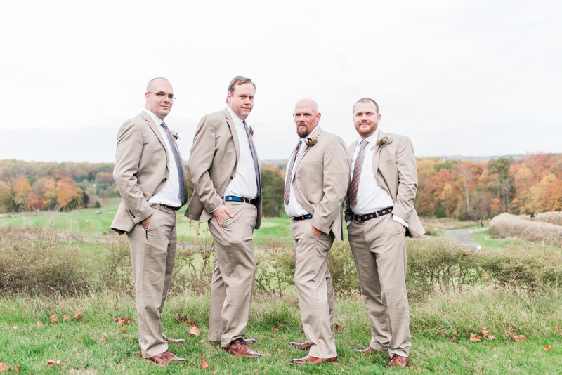 Wedding Photographers in Maryland Mountain Branch Golf Club