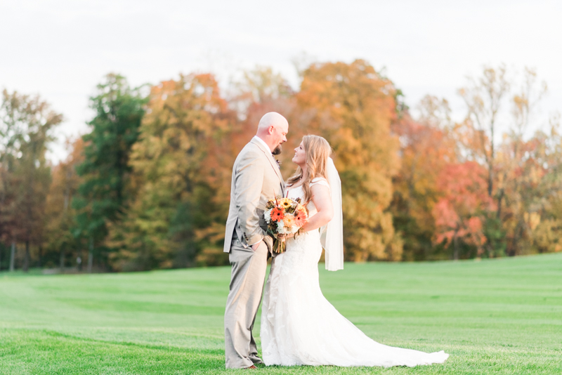 Wedding Photographers in Maryland Mountain Branch Golf Club