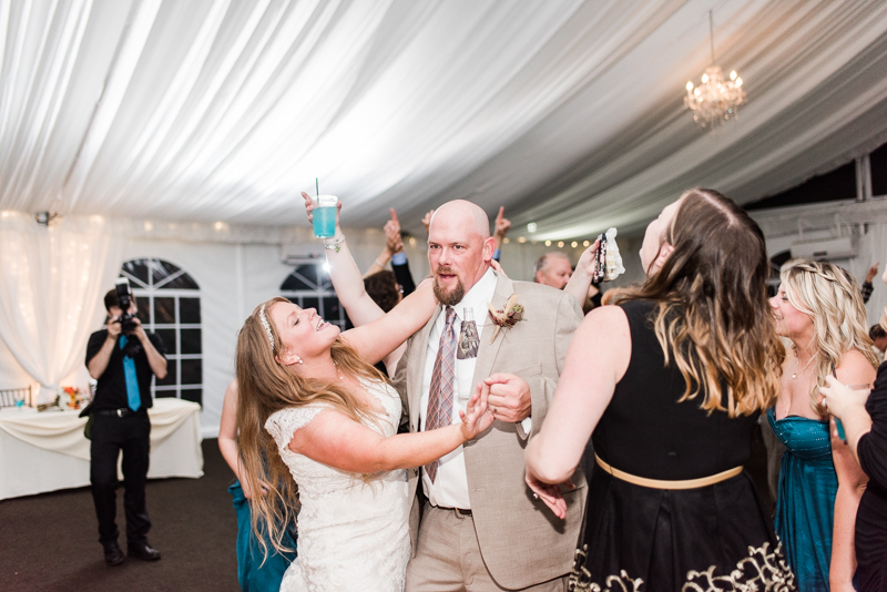 Wedding Photographers in Maryland Mountain Branch Golf Club