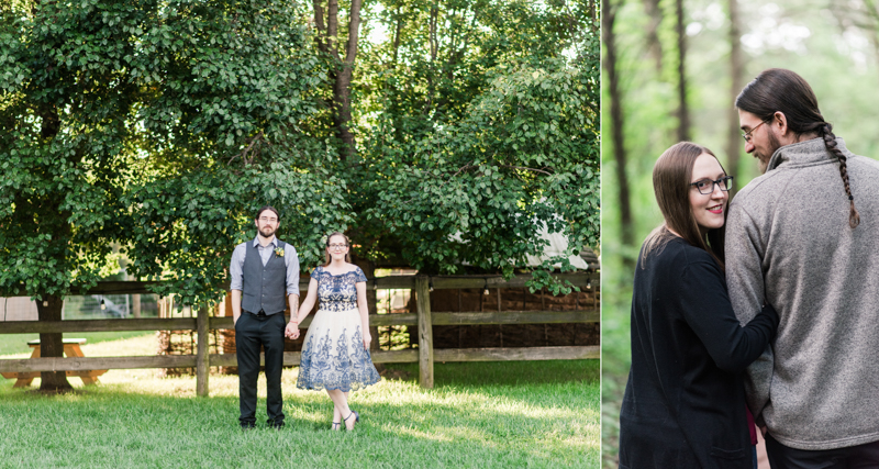 Wedding Photographers in Maryland Year Review Engagement Family Pets