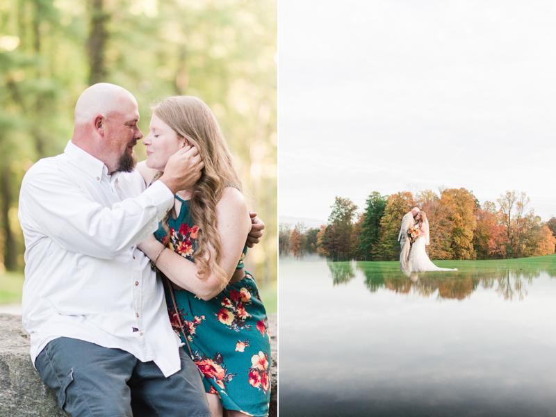 Wedding Photographers in Maryland Year Review Engagement Family Pets
