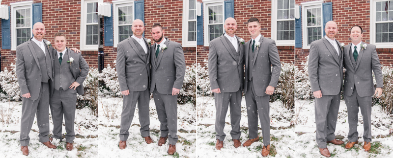 Wedding Photographers in Maryland Catonsville Halethorpe Arbutus Snow