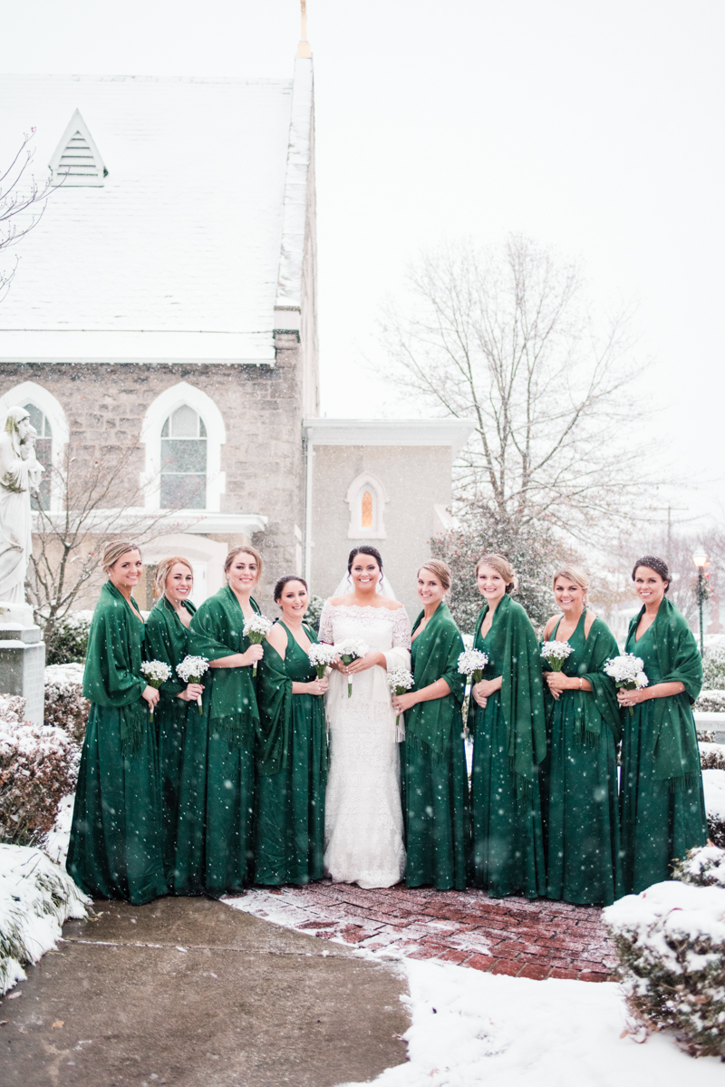 Wedding Photographers in Maryland Catonsville Halethorpe Arbutus Snow