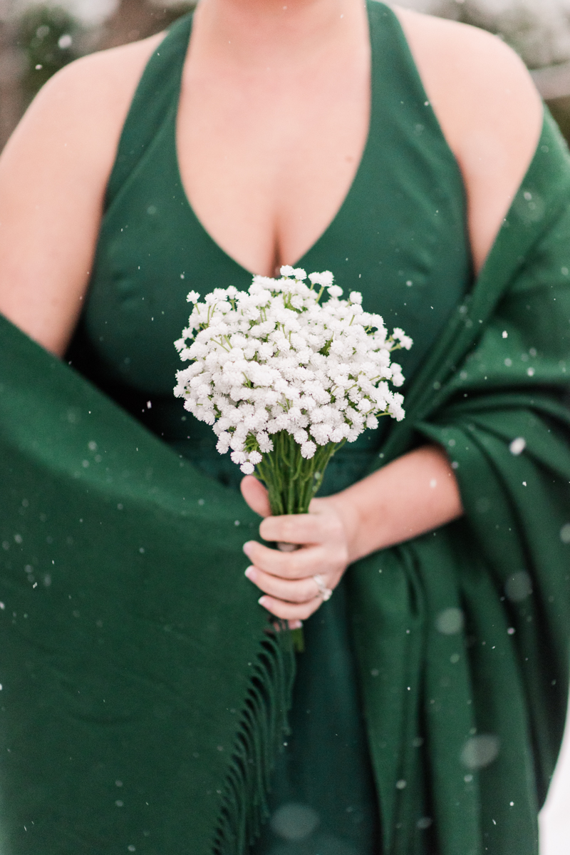 Wedding Photographers in Maryland Catonsville Halethorpe Arbutus Snow