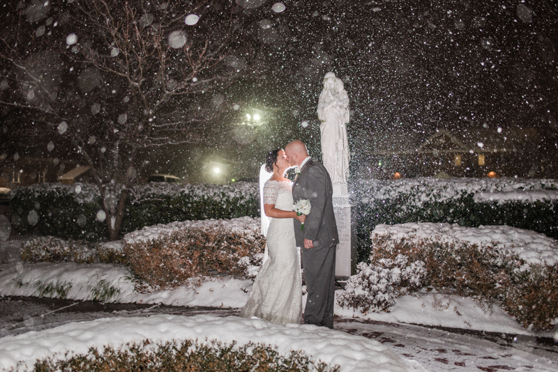 Wedding Photographers in Maryland Catonsville Halethorpe Arbutus Snow