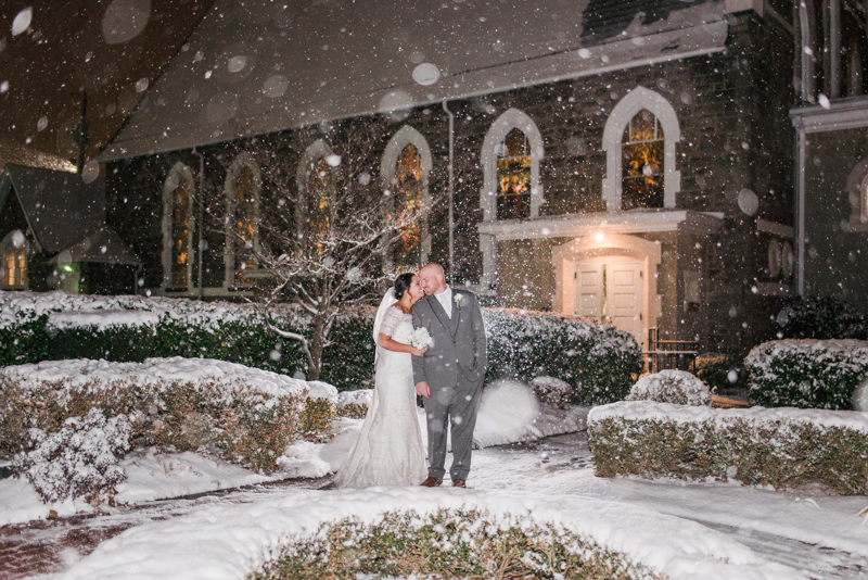 Wedding Photographers in Maryland Catonsville Halethorpe Arbutus Snow