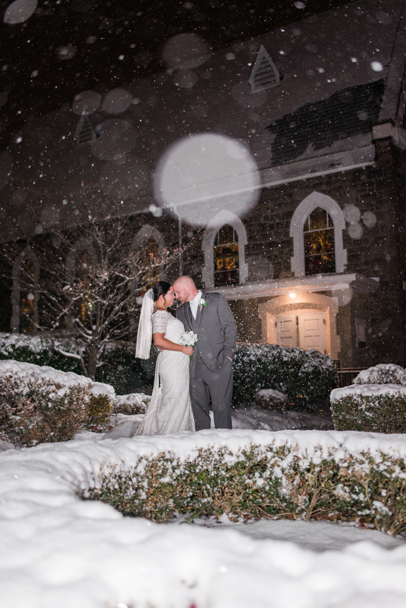 Wedding Photographers in Maryland Catonsville Halethorpe Arbutus Snow