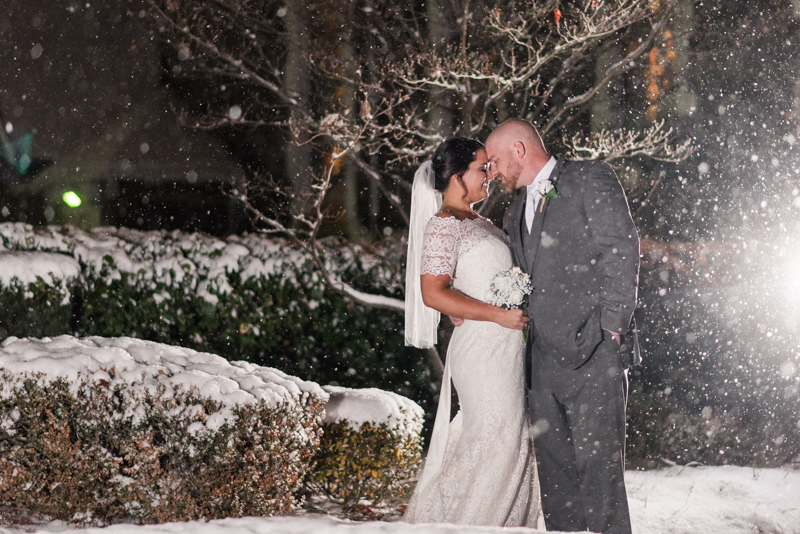 Wedding Photographers in Maryland Catonsville Halethorpe Arbutus Snow