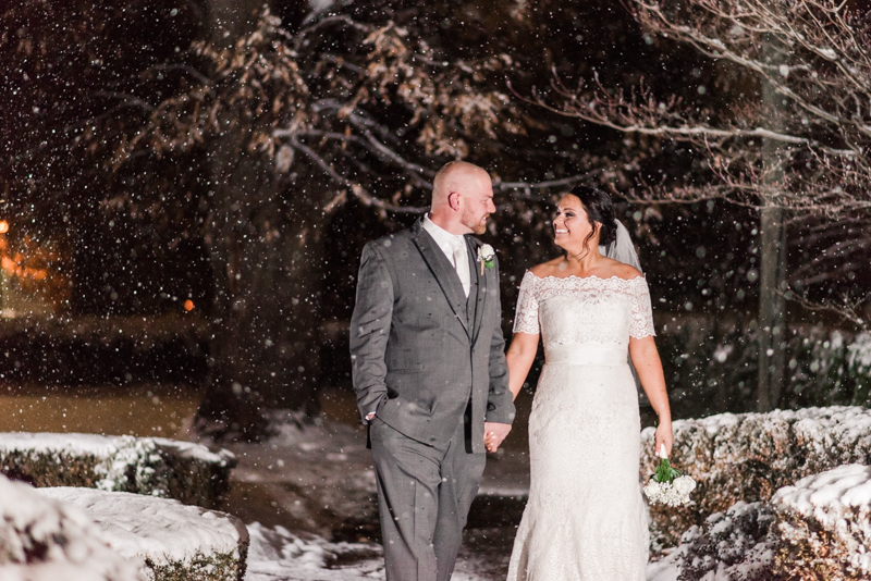 Wedding Photographers in Maryland Catonsville Halethorpe Arbutus Snow