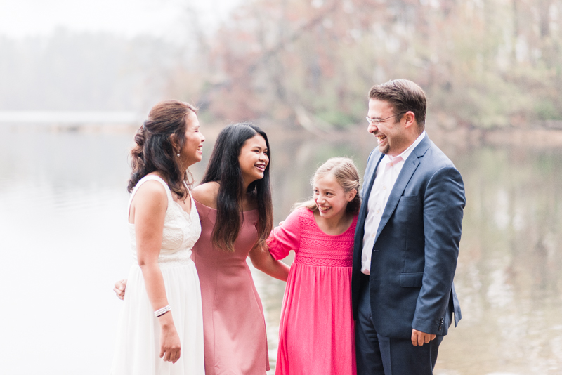 Wedding Photographers in Maryland Loch Raven Reservoir Family Session