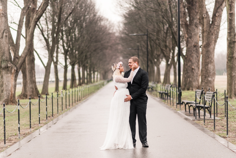 Wedding Photographers in Maryland Washington DC Maternity Session Lincoln Memorial