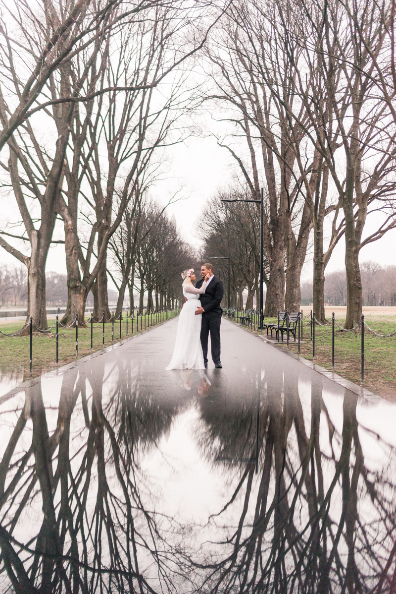 Wedding Photographers in Maryland Washington DC Maternity Session Lincoln Memorial