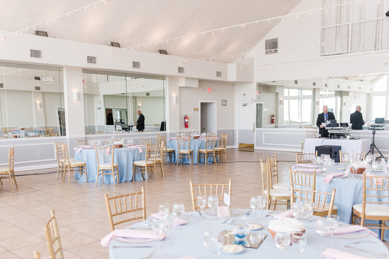 Wedding Photographers in Maryland Celebrations at the Bay Spring Bride and Groom