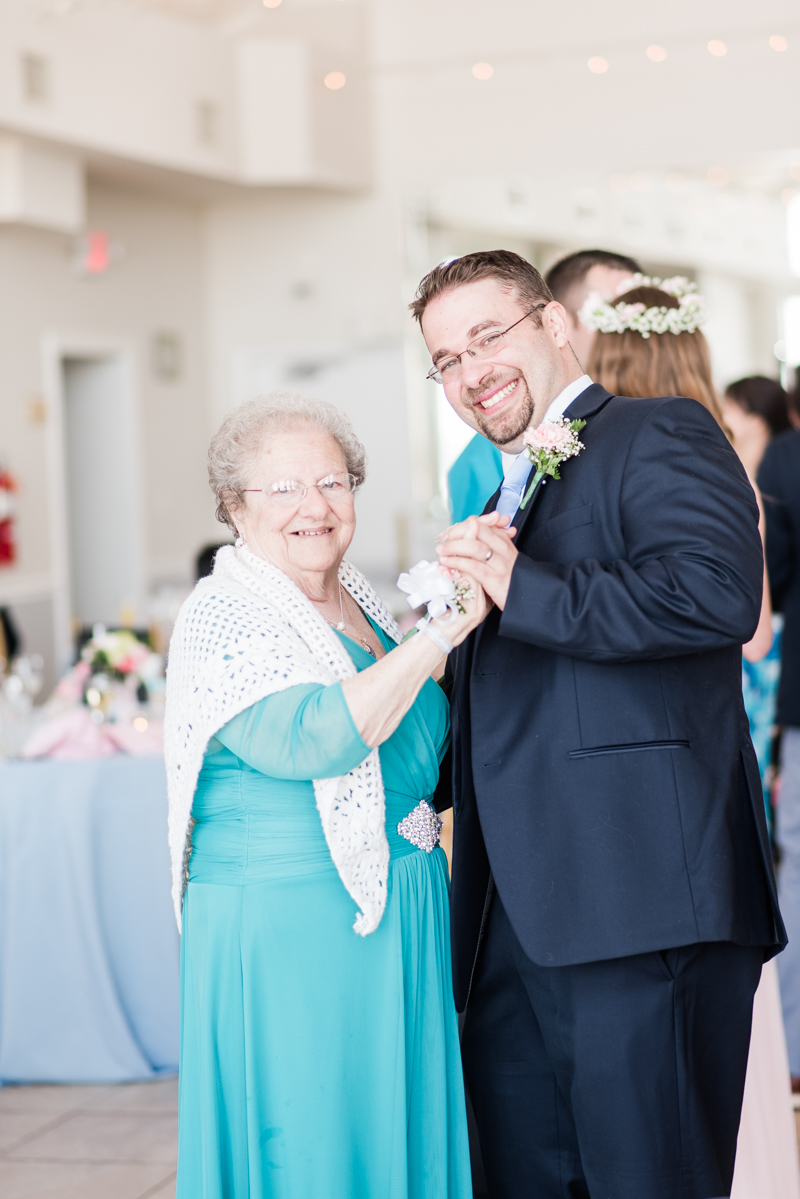 Wedding Photographers in Maryland Celebrations at the Bay Spring Bride and Groom