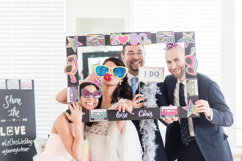 Wedding Photographers in Maryland Celebrations at the Bay Spring Bride and Groom