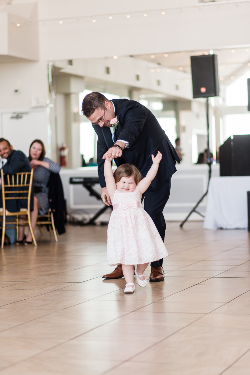 Wedding Photographers in Maryland Celebrations at the Bay Spring Bride and Groom