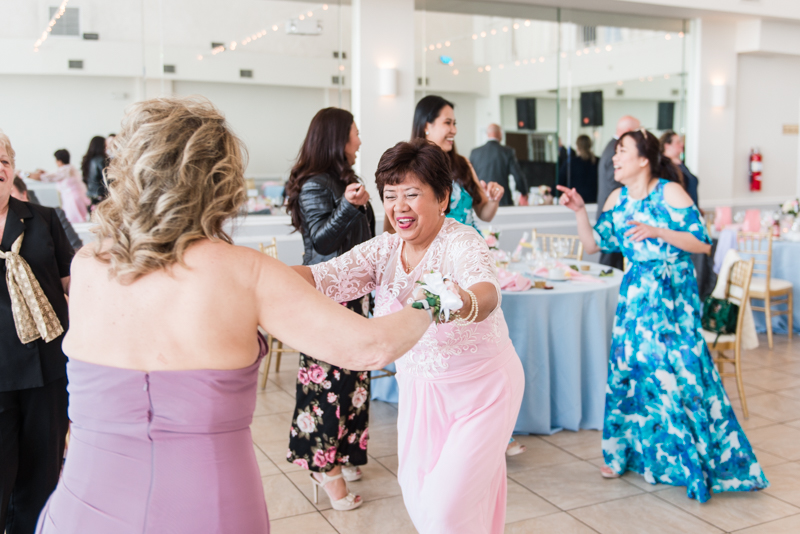 Wedding Photographers in Maryland Celebrations at the Bay Spring Bride and Groom