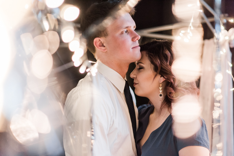 Wedding Photographers in Maryland Kusama Infinity Mirrors Galaxy Styled Shoot